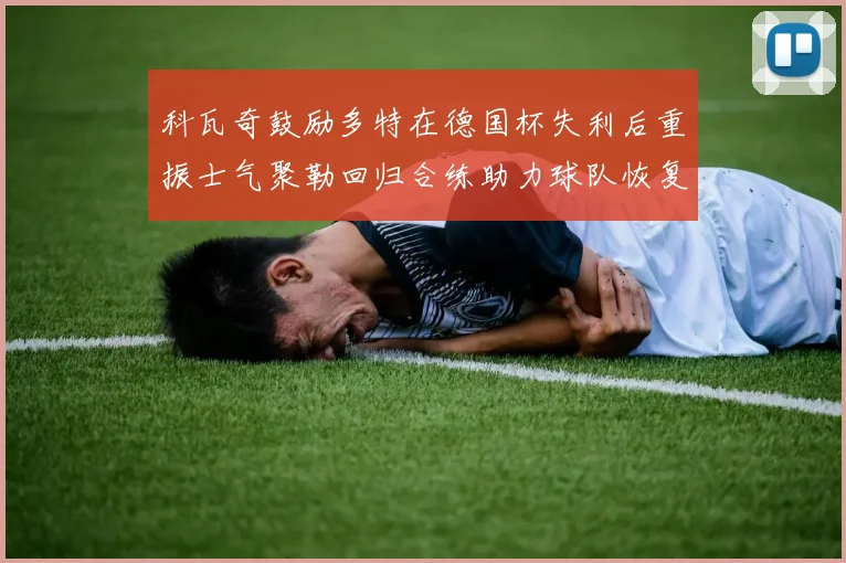 科瓦奇鼓励多特在德国杯失利后重振士气聚勒回归合练助力球队恢复状态